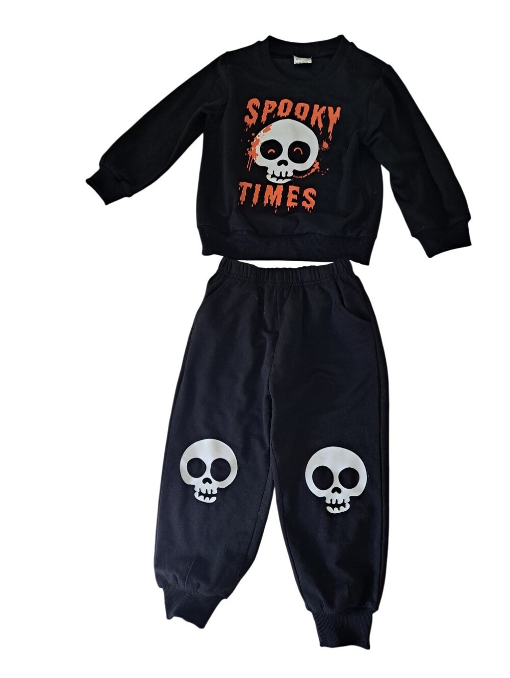 Toddler Boy Halloween Sweat Set - NWOT